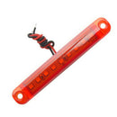 10Pcs Red 9 SMD LED Truck lights led side Car Truck Bus Marker Light 12V QDN