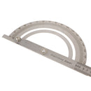Stainless Steel 0~180 Degree Machinist Protractor Angle Finder Arm Rule (300mm)