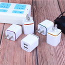 US Plug dual USB 2.1A/1A home wall power charger adapter for phone  OZ