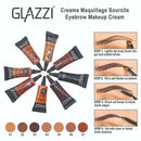 Glazzi 8Ml Waterproof Tint Eyebrow Henna With 2Pc Mascara Eyebrows Paint Br