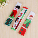3pcs Snowman Christmas Refrigerator Door Handle Cover Anti-static Protector