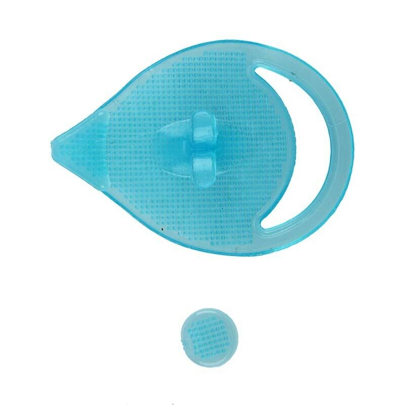 5X(2pcs face clean pad blackhead remover brush (random color) B1N3)