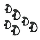 Middle Earplug 2.5 Cm 3 Pairs Left Headset For Kenwood Two Way Radio