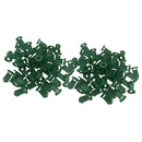 Set of 100 Corner Extender Clips for Greenhouse Plants Insulation Shading
