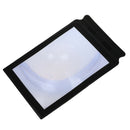 Large Bookmark Magnifier Sheet Magnifying 3X Magnification--Used for Readin P6B8
