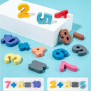 Wooden Puzzles Toddlers 7-in-1 Alphabet Number Sorting Fishing Montessori Toys
