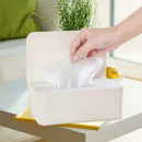 Tissue Storage Box with Cover Wet Wipes Holder Dustproof for Home Offices