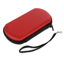 Red Hard Travel Pouch EVA Case Carrying Bag with Strap for Sony PS Vita PSV A