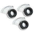 3pcs Safety Protective Cover Electric Grinder Transparent Cover Shield Drill