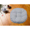 45cm Tatami Cushion Handmade Pillow Floor Chair Seat, Cotton, Blue Strips