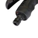 Garden Cleaning Water Gun with 2.5m Retractable Spring Hose Connector Set