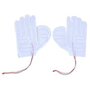 1pair Outdoor Winter Warm Gloves Heat Mat Electric Fever Waterproof 5v 2A Pad