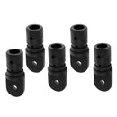5 Pieces Nylon Marine Boat Yacht Bimini Top Fitting Inside Eye End for 7/8" Tube