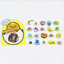 50 x Creative Gudetama Lazy Egg Sealing Stickers Diary Label Stickers Pack Decor