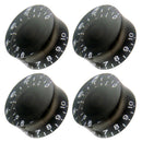 Pack of 4 Guitar Tone Volume Control Knobs for LP Guitar