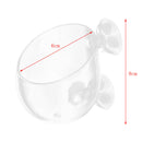 2 pcs Hanging Planter Glass Pot Holder for Aquarium Aquascaping   Tank