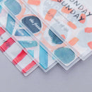 3Pcs/set Bus Card Case Credit Card Protective Cover PVC Cartoon Card Hol clSJTO