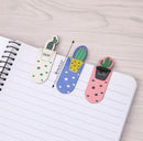 3Pcs /Set Fresh Cute Cactus Magnetic Bookmarks Stationery Office School Supply
