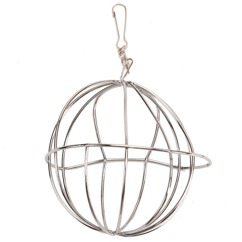 Sphere Feed Dispense Exercise Hanging Hay Ball Guinea Pig Hamster Rabbit P GDJ