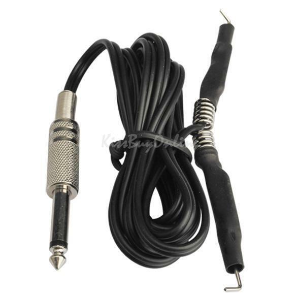 1 x New Clip Cord For Gun Ink Tip Machine Tattoo Power Supply K1B