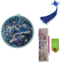 Peacock 5D Diamond Painting LED Light Full Drill For Home Decor Round w/ Tassel