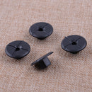 10pcs K90 Self Threading Plastic Nut Fit For Mercedes-Benz W201 W124 W140 W202