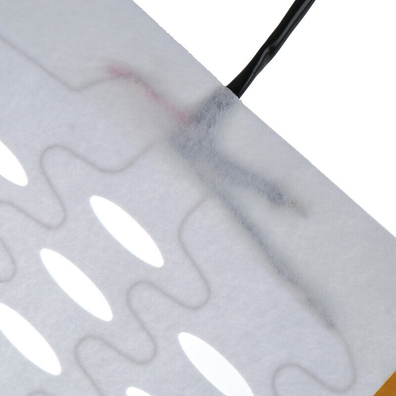 2PCS Universal Carbon Fiber Heated Auto Car Seat Heating Heater Pad  Gw