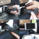2x Auto Car Back Seat Headrest Hanger Storage Hooks Holder For Bag Handbag Food