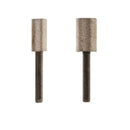 2Pcs Diamond Grinding Head Rotary Bit Granite Diamond Mounted Points Flat Headed