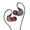3.5mm Wired Stereo Earphone Line Control Sport Deep Bass In-Ear MIC Earbud #gib