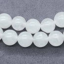 8mm Selenite Handmade Mala Bracelet Spirituality Chakas Cuff Pray Xmas Gift