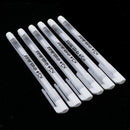 6x Fluorescent White Paint Pen Marking Drawing Painting Coloring Pen Markers