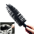 1Pc Car black truck wheel tire rim brush washing tool grille wheel engine bru 3C