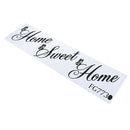 Home Sweet Decor Wall Stickers Diy Removable Art Vinyl Wall Stick JR