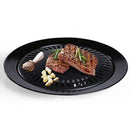 Barbecue Non-Stick Tray Cast Iron Removable BBQ Grill Pan HOT Portable A4N5