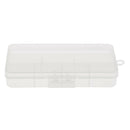 Clear 8 Grids Fishing Lure Bait Box Fishing Beads Snaps Jigs Container Case