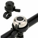 Black Metal & Plastic Ring Handlebar Bell Sound for Bike Bicycle Cycling Alarm~