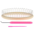 3 IN 1 Sock Knitting Weaving Loom Craft Crochet Kit Hat Sleeve Weaver Needle Set