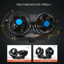 Car Fan Car Fan Rear Seat Adjustment Suction Cup Car Cooling Fan Powerful Q P8T8