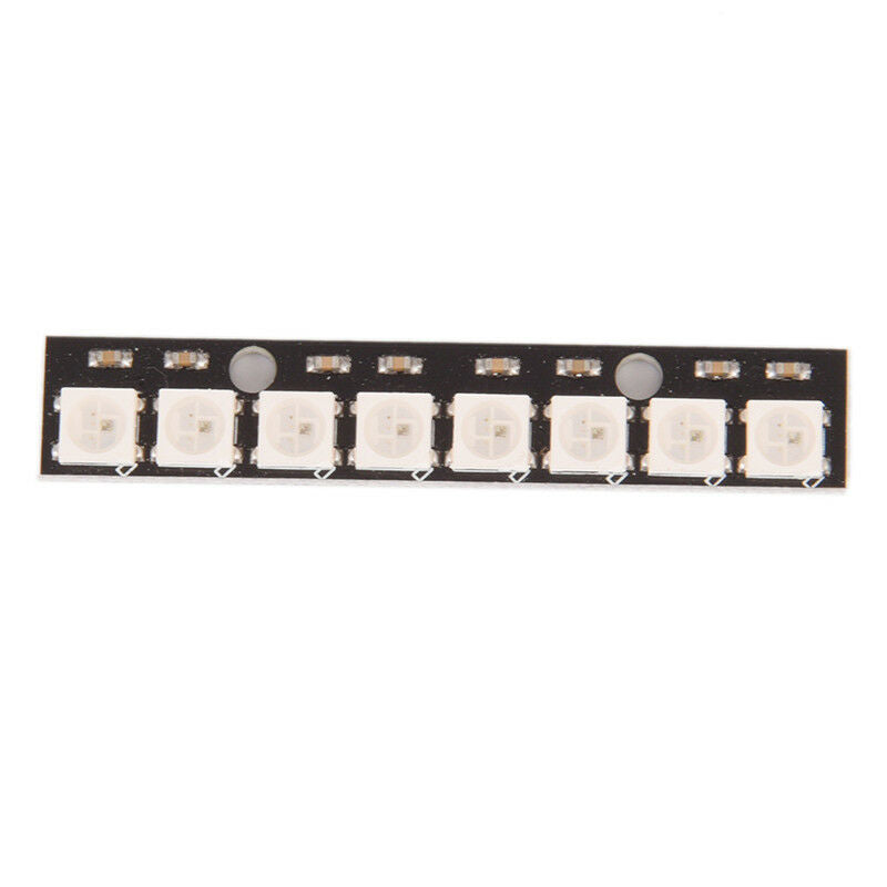 Black 8 Channel WS2812 5050 RGB 8 LEDs Light Strips Drivers Board for Arduin Gw