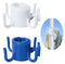 2 Pack Beach Umbrella Hanging Hook 4-prongs Plastic Umbrella Hook Hanging f