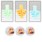 8pcs/Set Children Pencil Holder Pen Writing Aid Grip Posture Correction Tool Hot