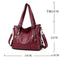 2017 Retro Style Large Women Handbags Ladies Shoulder Bags(Red)