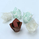 150 Pieces Tulip Baking Cups Cupcake Muffin Liners Wrappers for Parties WeddG2P3