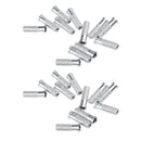 24 Pieces High-grade Aluminum Archery Arrow Inserts For 6.2mm Arrow Shafts