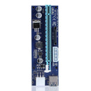 6 Pin PCI Express Riser Card 1x to 16x USB 3.0 Cable with Light for Miner