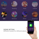 Smart LED WiFi Light Bulb, 11W 600LM E27 Dimmable RGB Colour Changing Screw D2W1