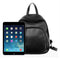 Claasic Women PU Leather Mini Preppy Chic Backpack Casual School Bag