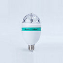 3W E27 RGB Crystal Ball Rotating LED Stage Light Bulbs Disco Party Bulb Lamp ES
