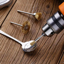 60Pcs Mini Wire Brush Wheel Cup Steel Wire Brush Set Shank For Power Rotary